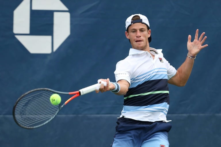 Diego Schwartzman, hizo un buen partido pero no le alcanzó ante Nadal.