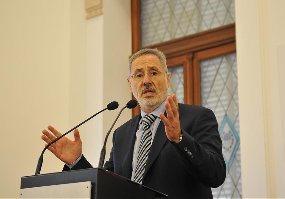 El ex ministro de Seguridad Sain se presentó ayer en la justicia.