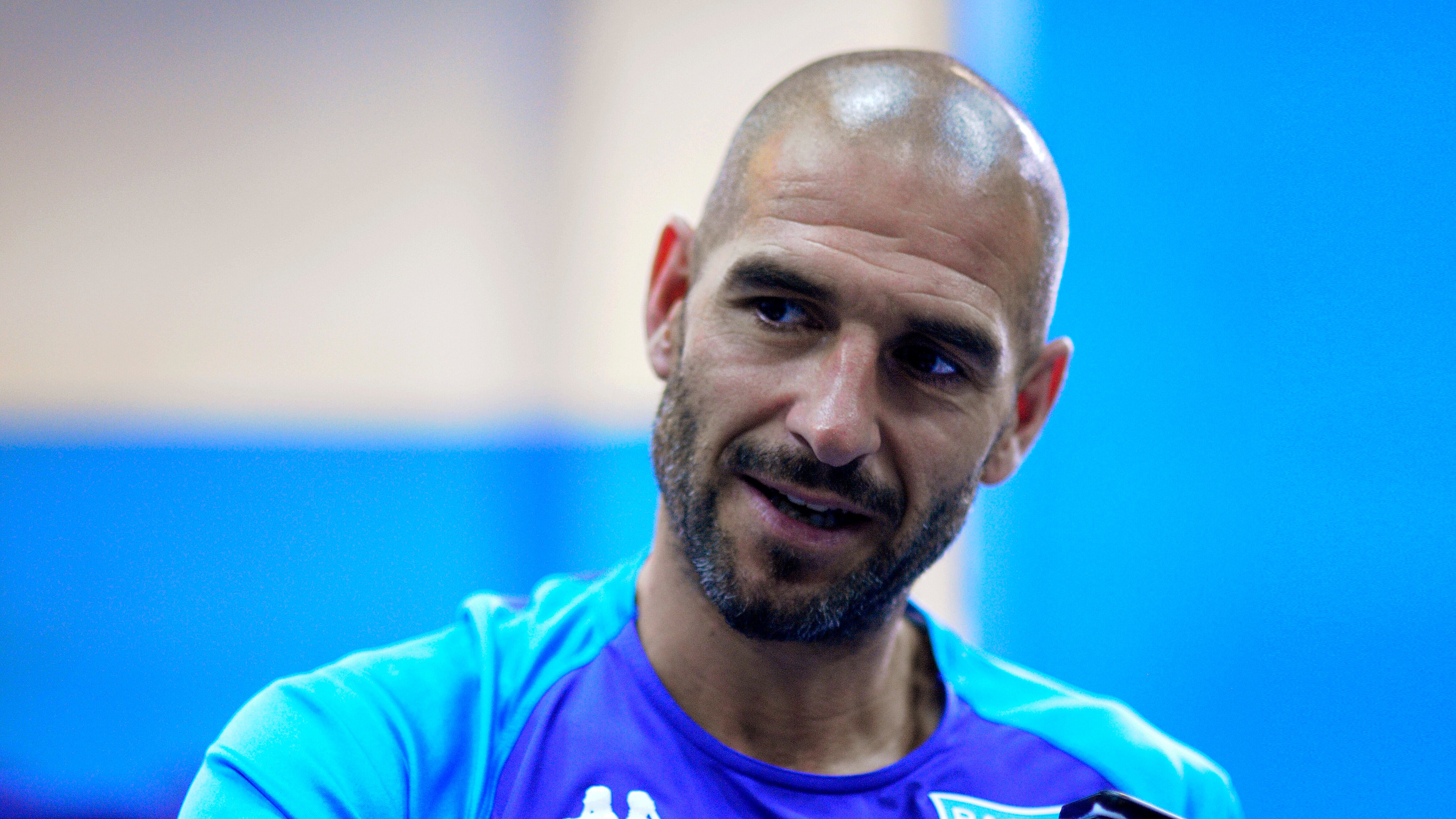 Lisandro López, capitán de Racing.