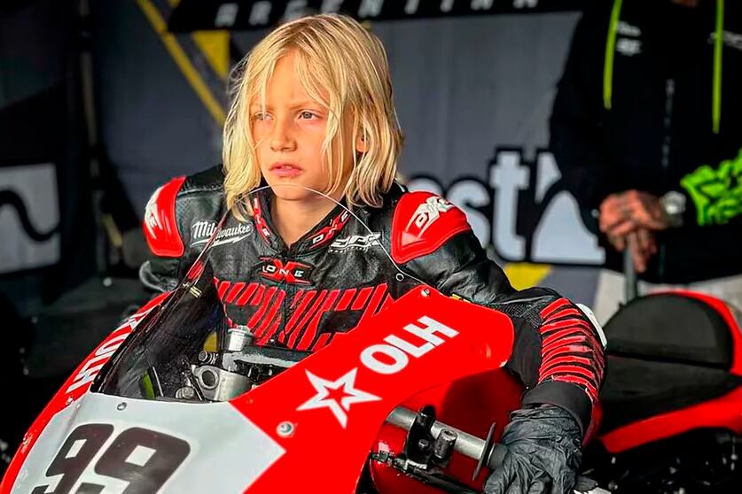 Lorenzo Somaschini sufrió un accidente en Brasil.