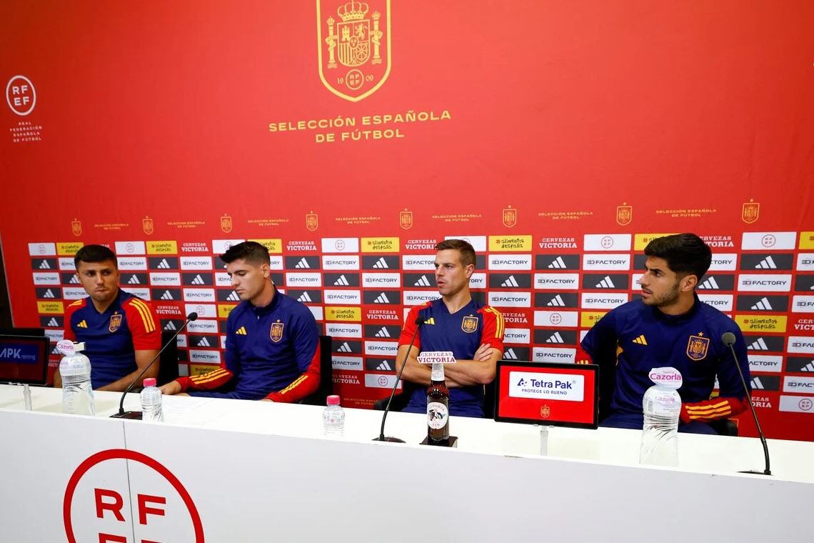 Morata, Rodri, Azpilicueta y Asensio