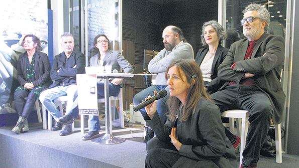 Paula de Luque, Fernando Spiner, Marcelo Figueras, Ana Piterbarg, Sandra Gugliotta y Marcelo Schapces.