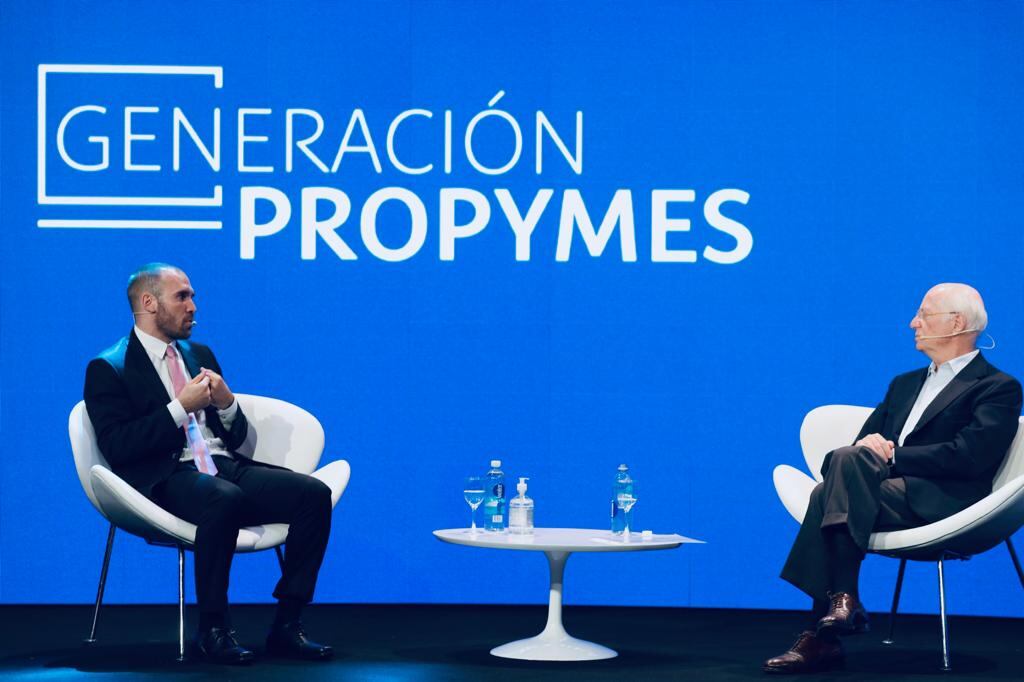 Cara a cara. Martín Guzmán y Paolo Rocca venían teniendo diálogos privados.