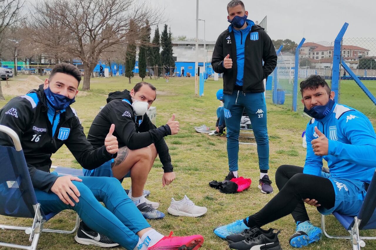 Racing arrancó su cuarta semana de trabajos.