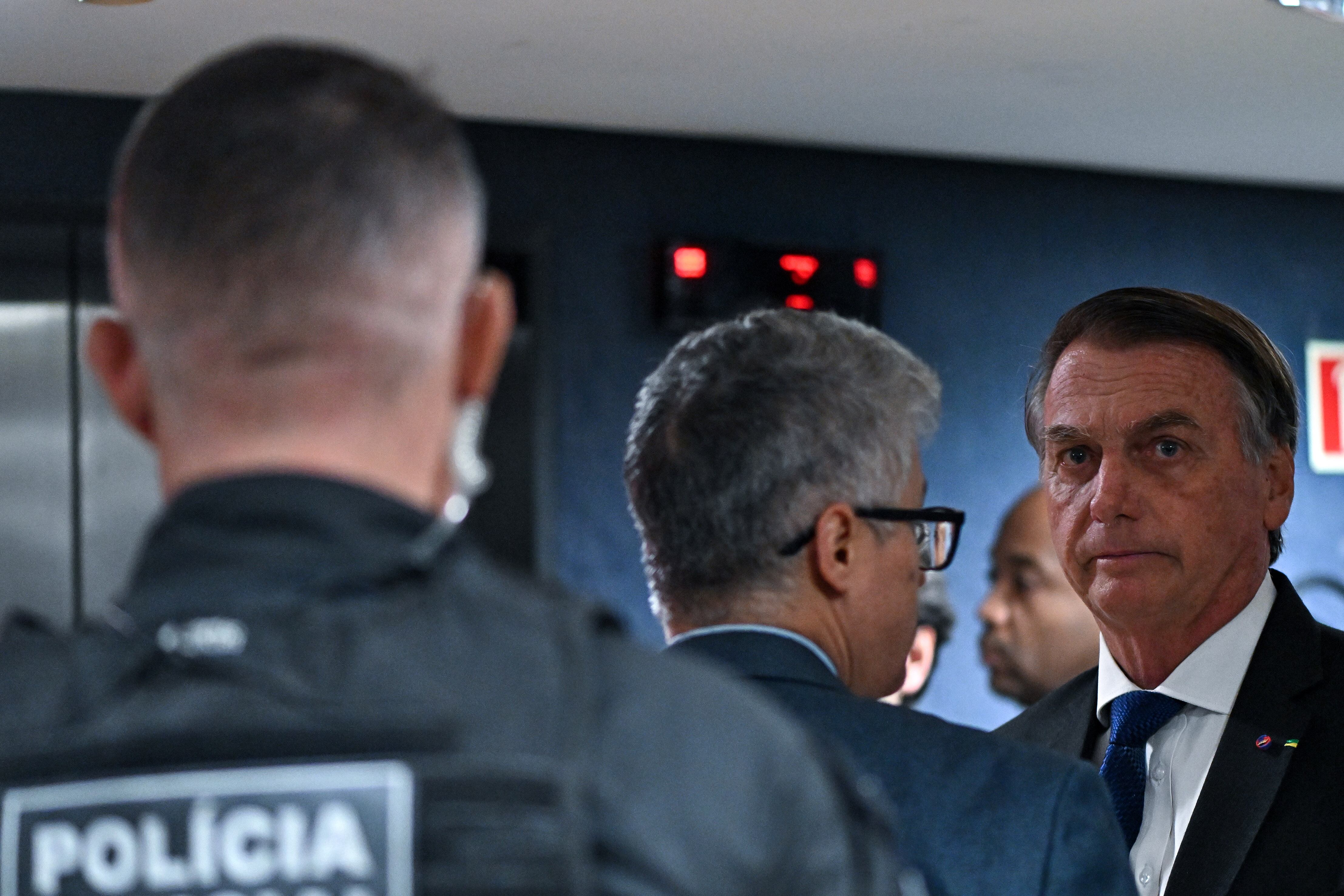 Bolsonaro se sometió el lunes pasado a un interrogatorio ante el Tribunal Supremo en el caso por presunto intento de golpe