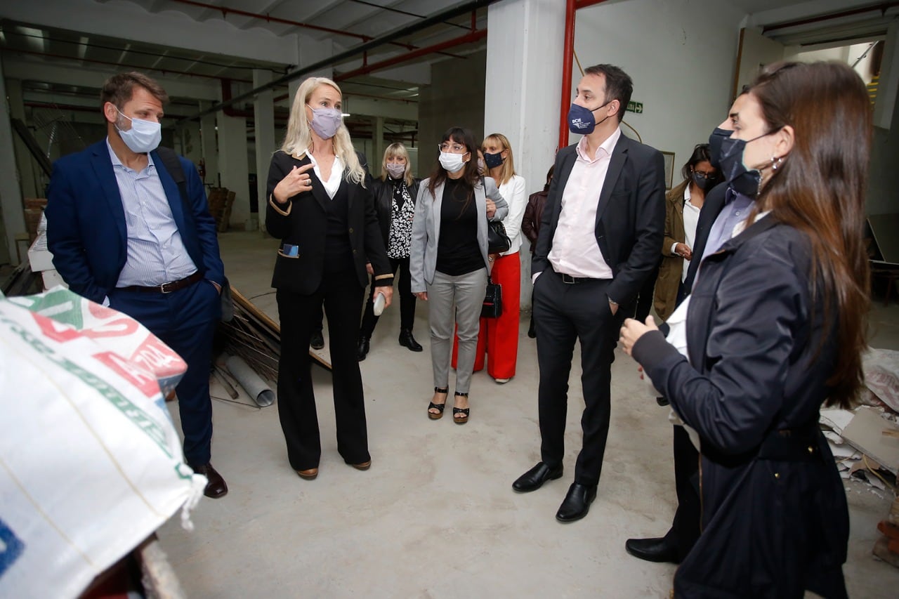 Una comitiva del Banco Centroamericano visitó la Argentina.