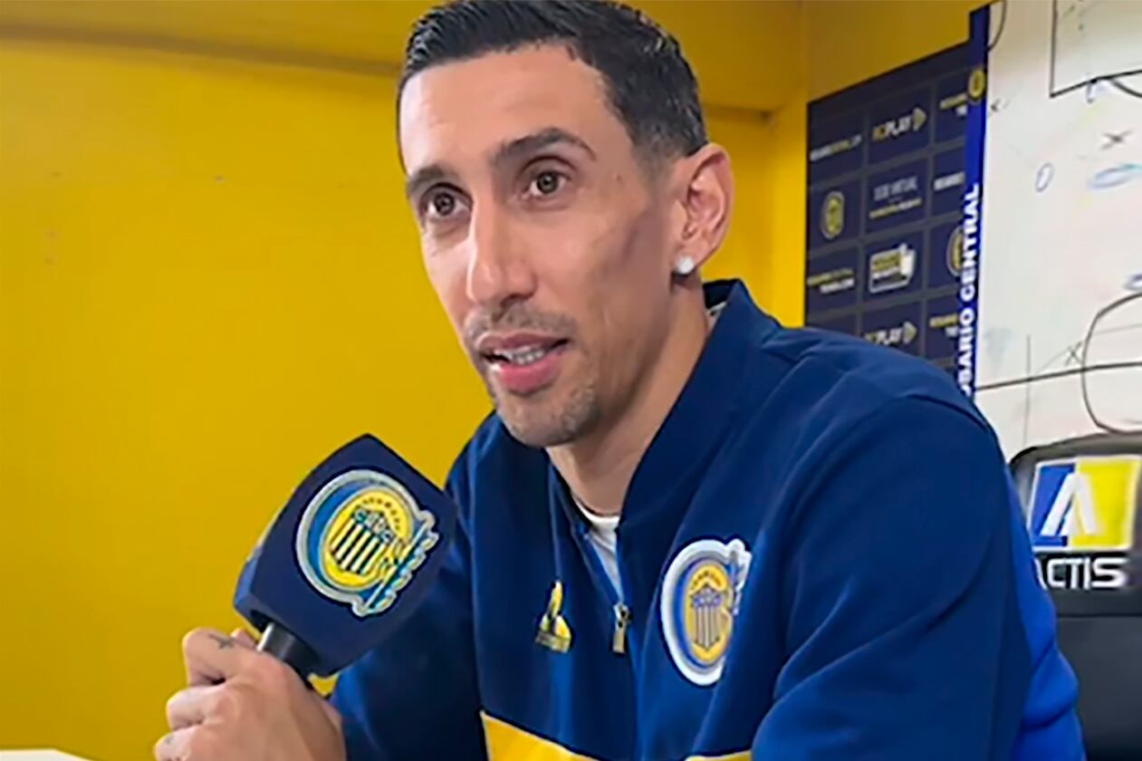 Angel Di María habló en conferencia de prensa sobre su presente en Central