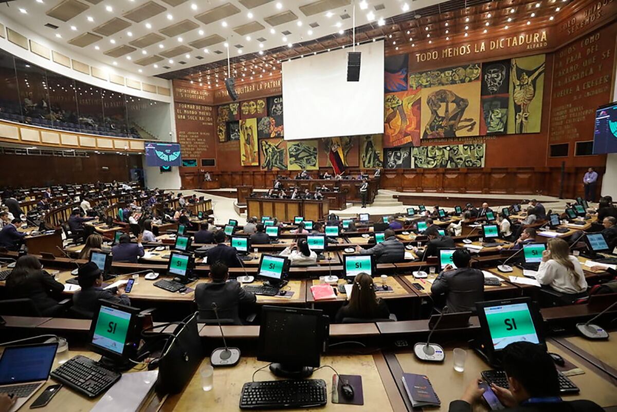 La Asamblea dio un espaldarazo a Noboa en su lucha contra la violencia narco.