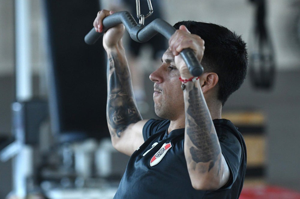 Enzo Pérez se perderá los dos partidos ante Nacional de Montevideo.