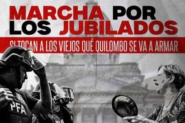 Hinchas de River ya se sumaron a la movida por los jubilados