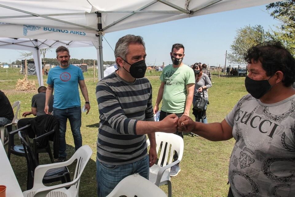 Larroque sostuvo que el desalojo fue “sumamente cuidado”.