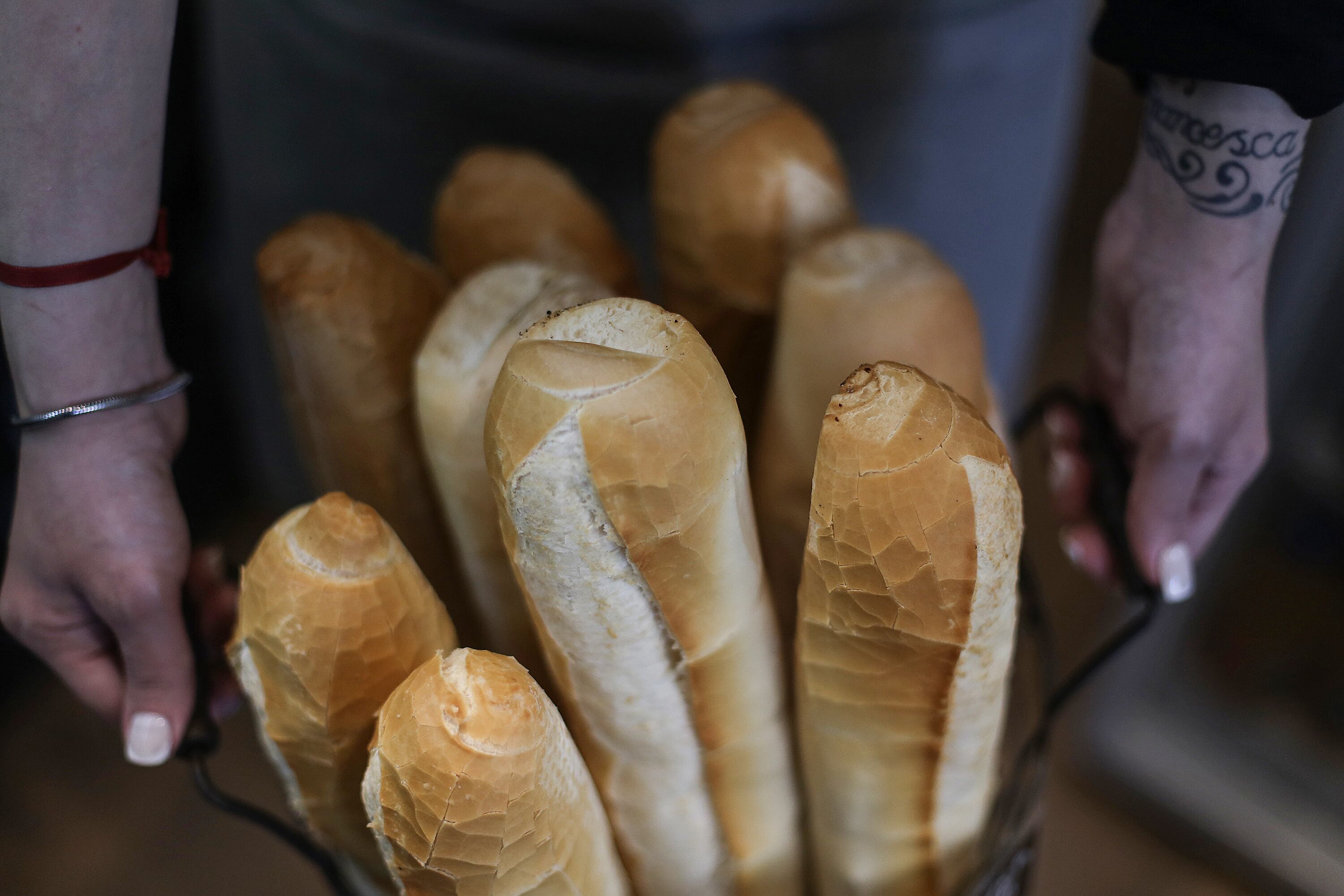 Las panaderías bonaerenses, en crisis desde que aumió Milei. 