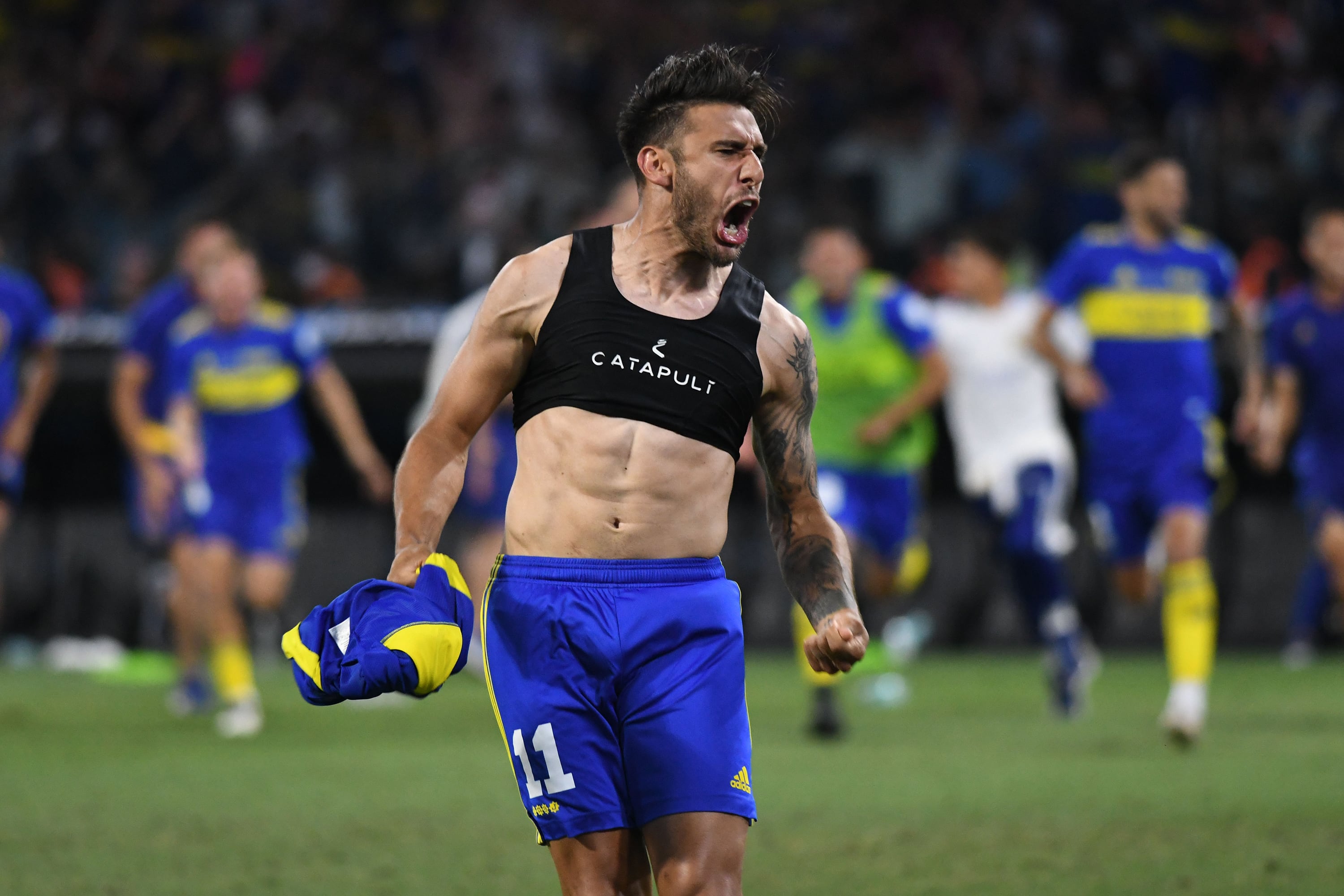 El jugador de Boca Toto Salvio fue denunciado por violencia de género.