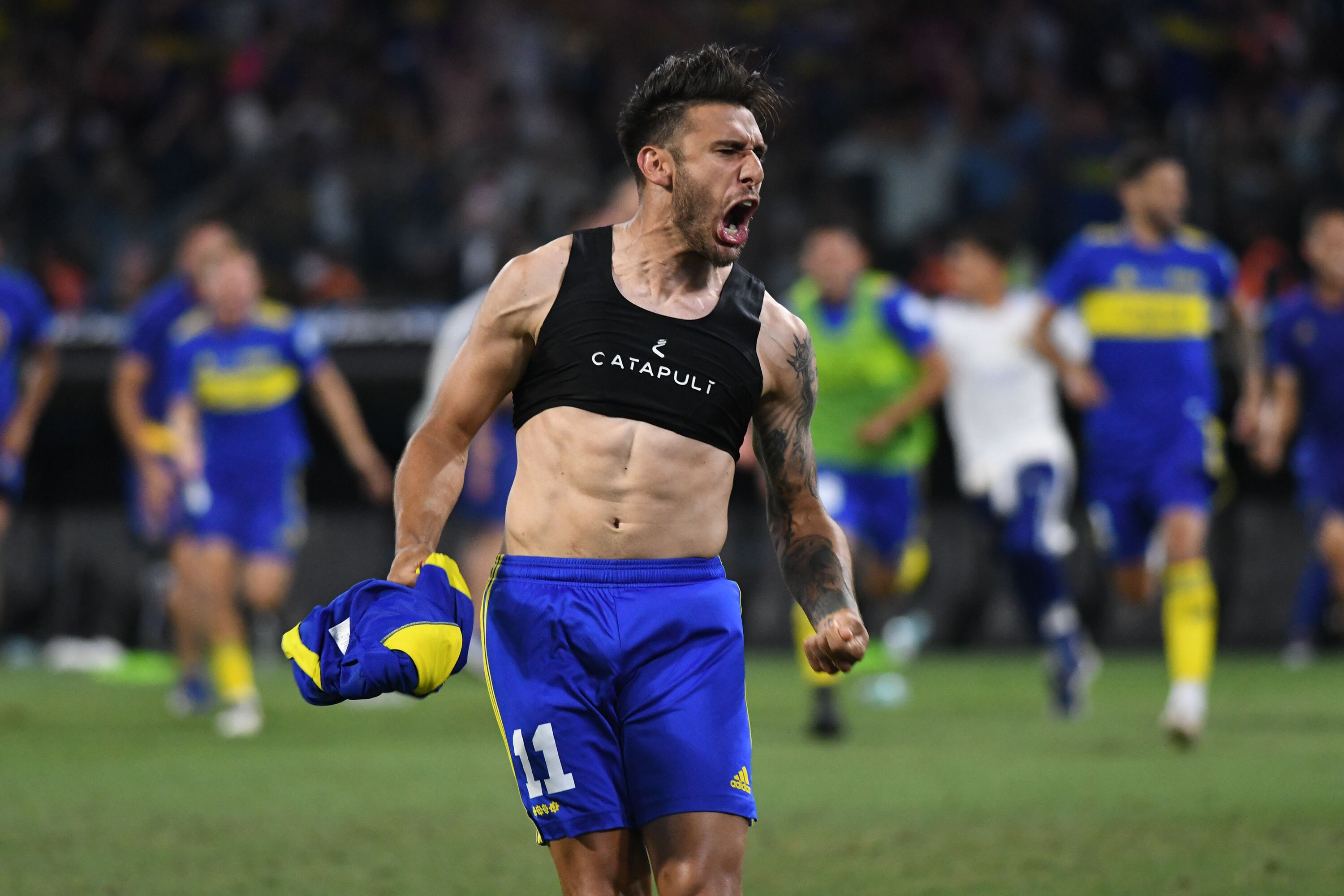 El jugador de Boca Toto Salvio fue denunciado por violencia de género.