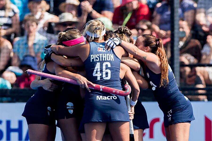 El festejo de Las Leonas