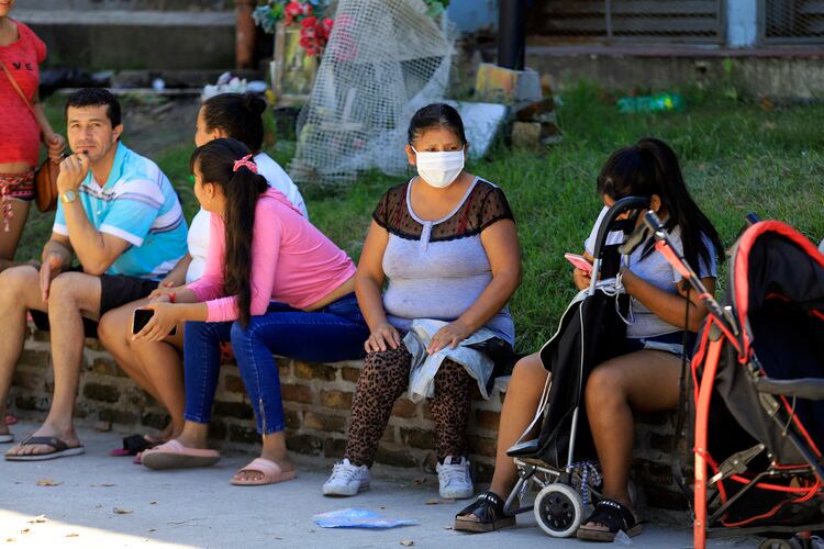 Una imagen de la Villa 31 tras el comienzo de la pandemia.