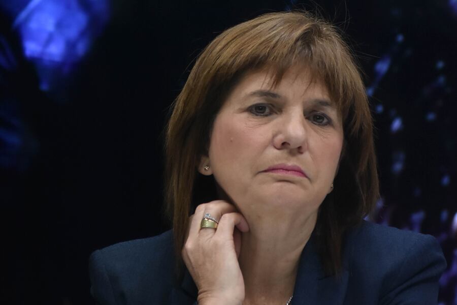 La ministra de Seguridad, Patricia Bullrich, una de las responsables de la "lista negra".