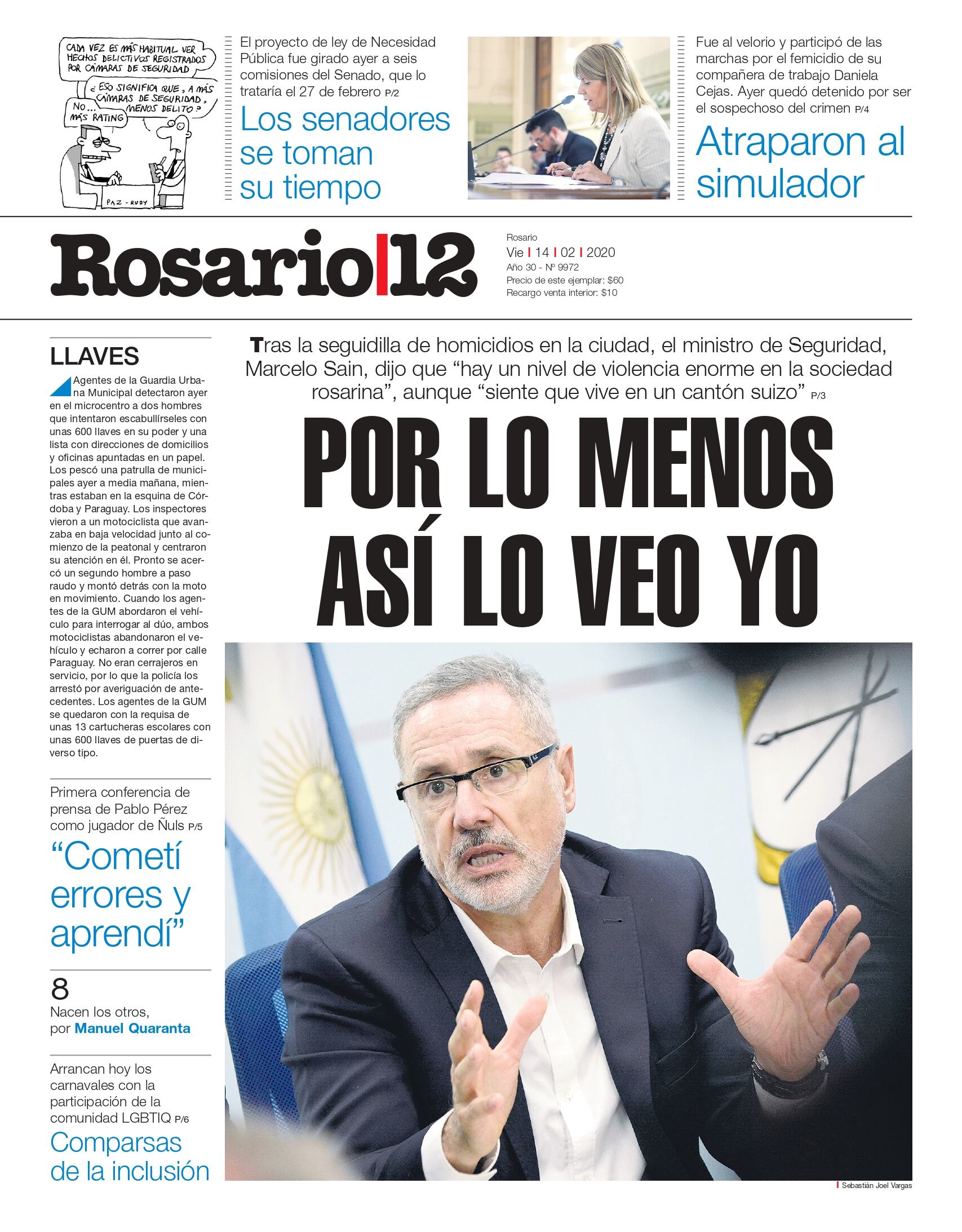 POR LO MENOS ASI LO VEO YO - 13/02/2020