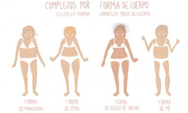 Las ilustraciones de la artista española Rocío Salazar: un no rotundo a los mandatos patriarcales de belleza hegemónica 