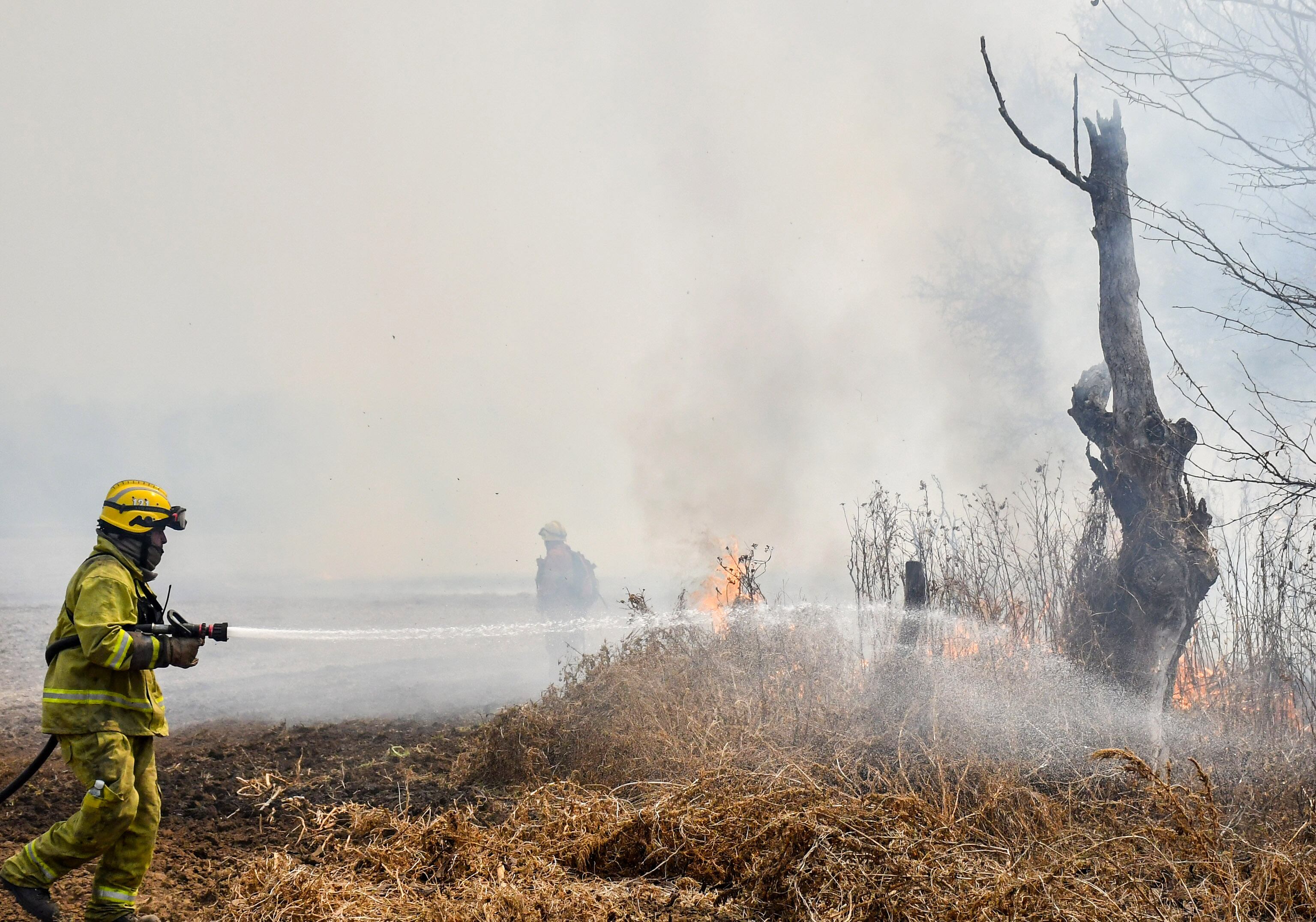 La sequía empeoró la situación.
