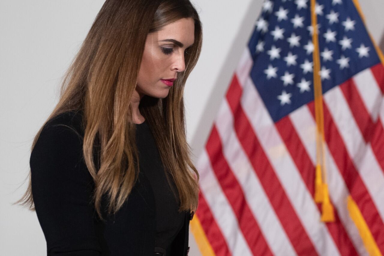 Hope Hicks. 