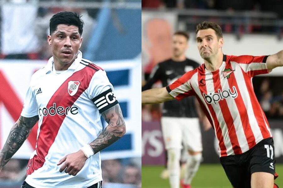 Enzo Pérez y Mauro Boselli serán titulares en River y Estudiantes respectivamente. 