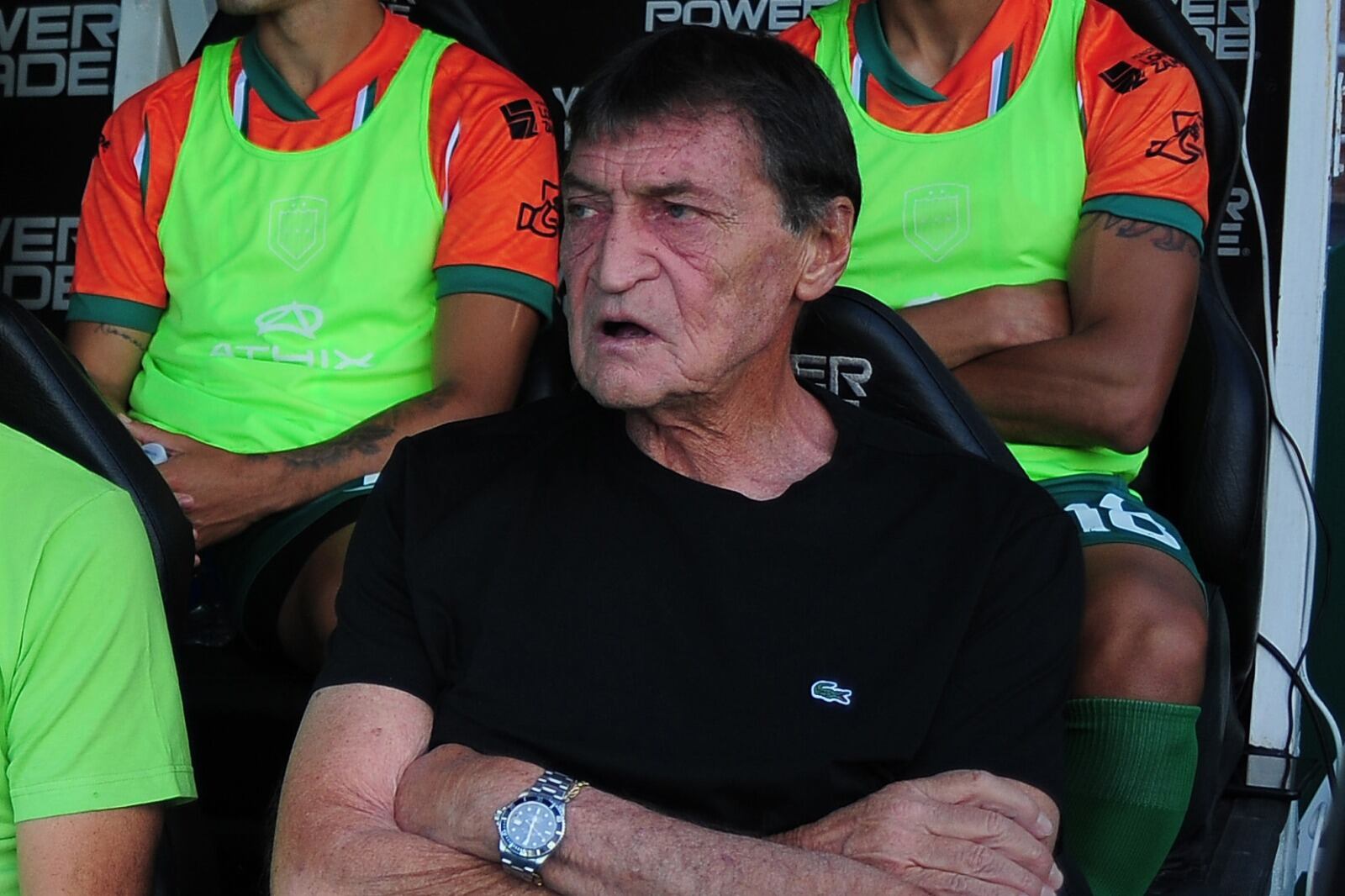 El técnico de Banfield Julio Falcioni