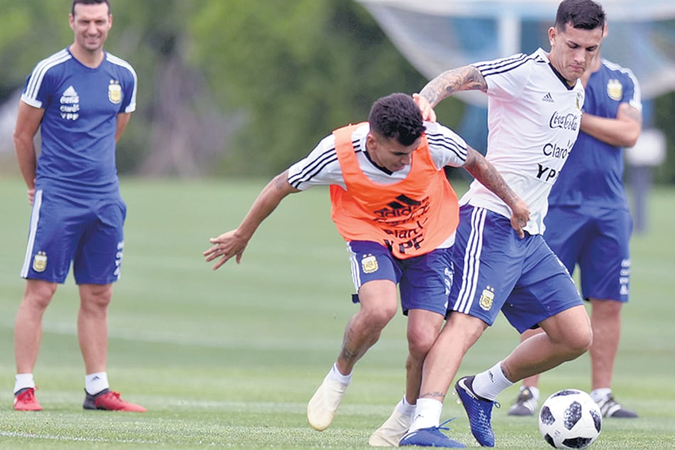 Del entrenamiento de ayer participaron 19 futbolistas. Hoy llegará el resto de los convocados.