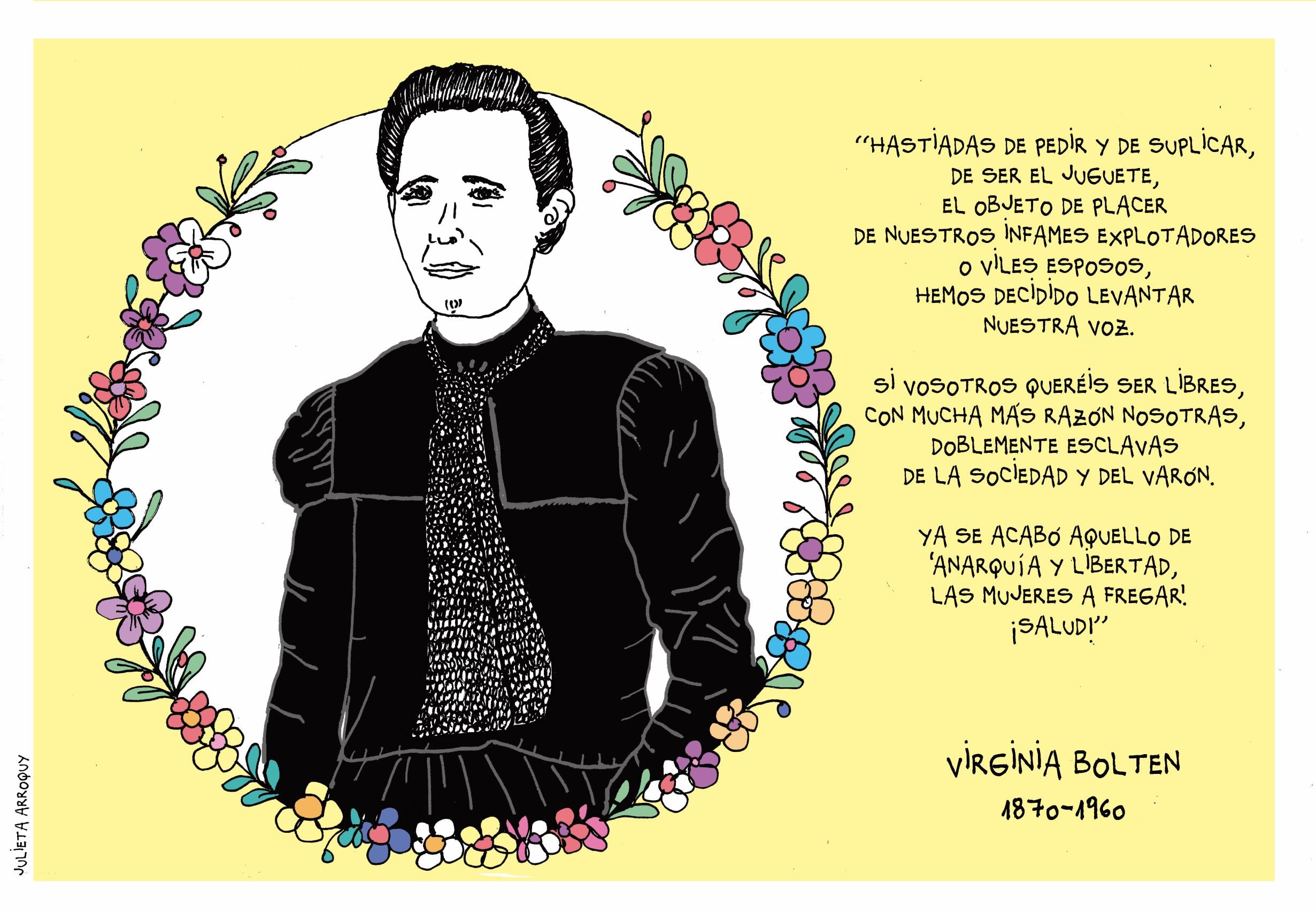 Virginia Bolten, la rebelde