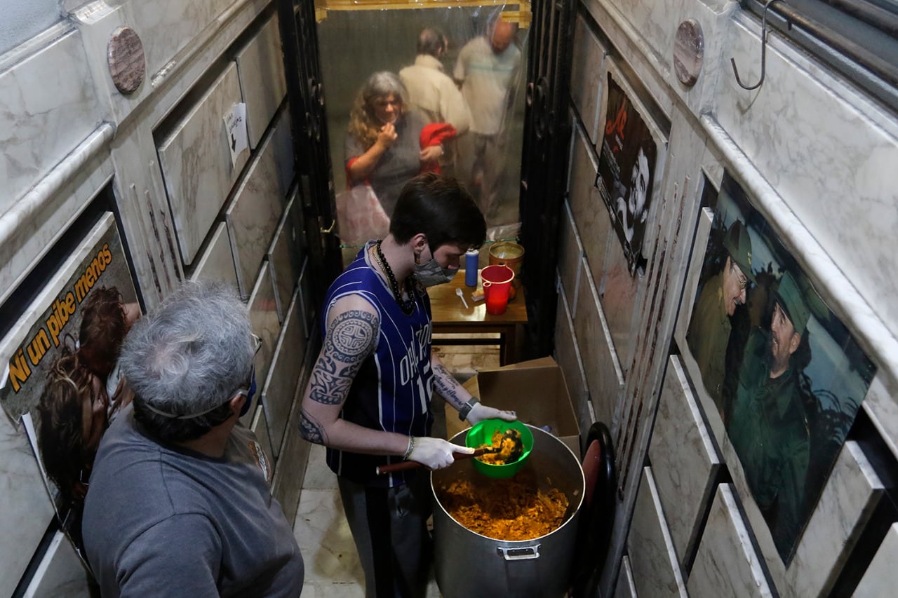 “Gracias a todas y todos ellos hemos logrado atravesar la situación más crítica", dijo el ministro de Desarrollo Social Daniel Arroyo.