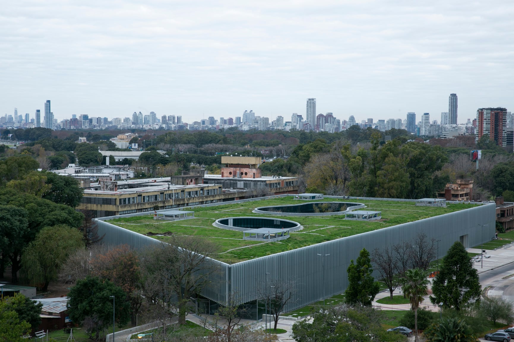 El edificio Cero+Infinito en Exactas de la UBA.