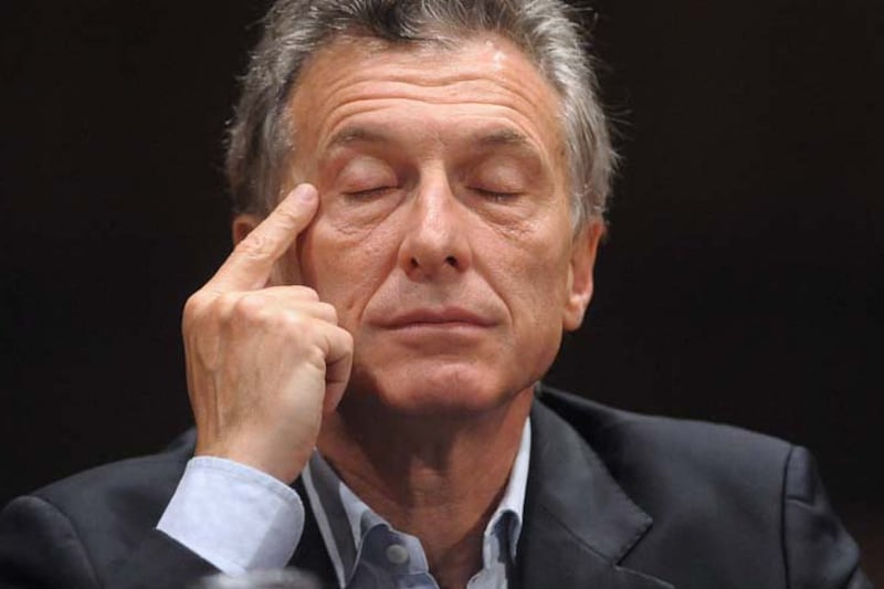 Macri canceló el timbreo y evitó el contacto con la gente.