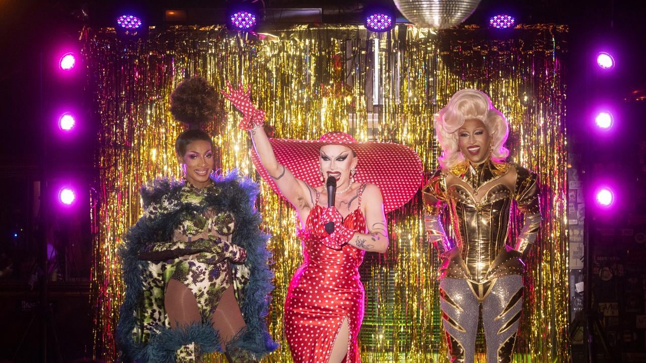 Sasha Velour, Priyanka, Jaida E. Hall.