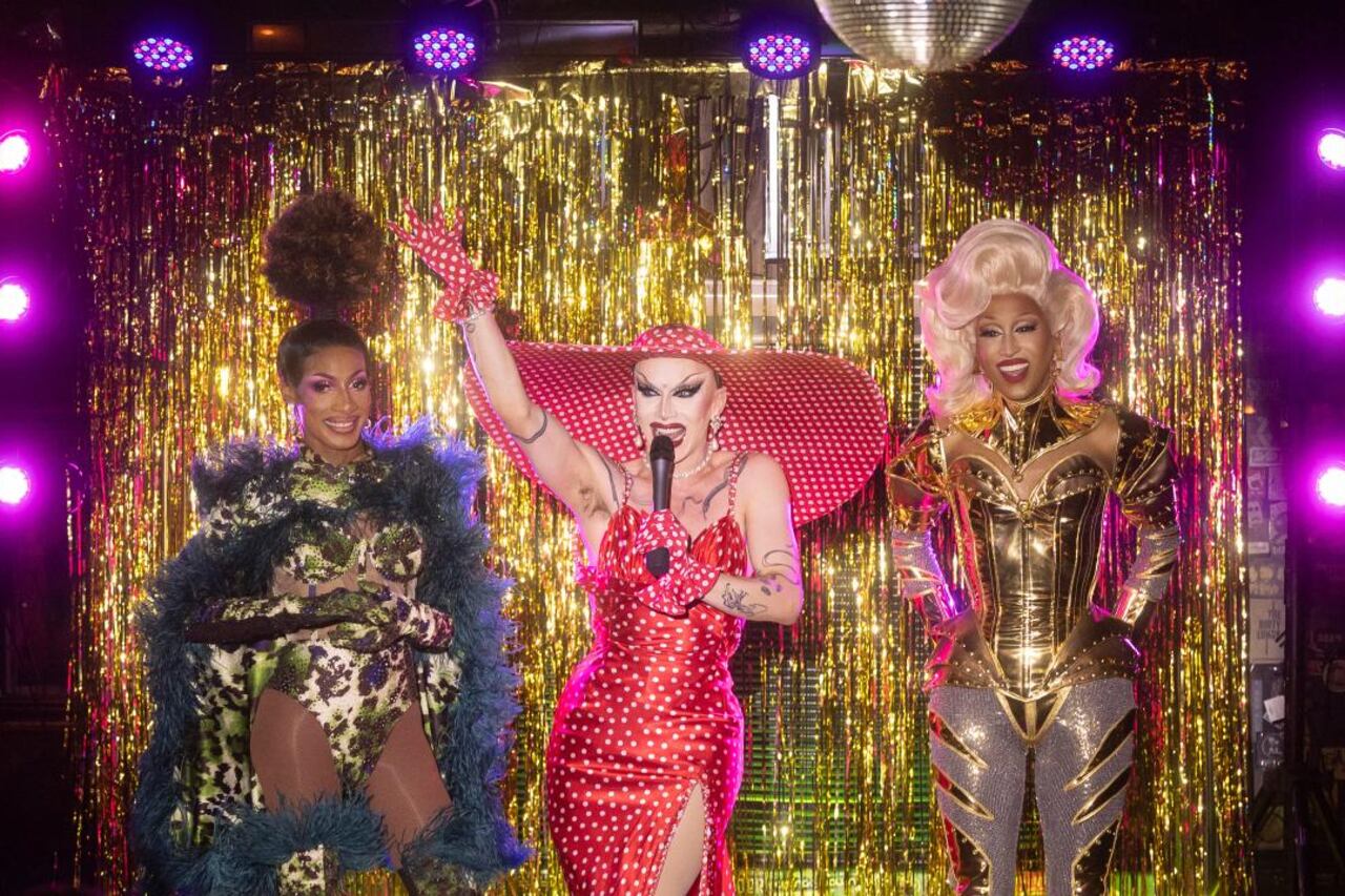 Sasha Velour, Priyanka, Jaida E. Hall.