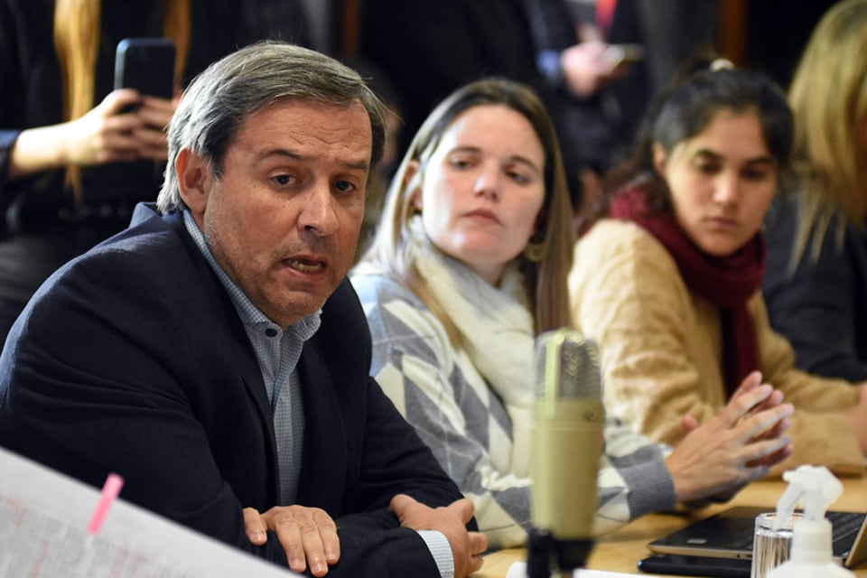 Zignago ante la Comisión que preside Caren Tepp.