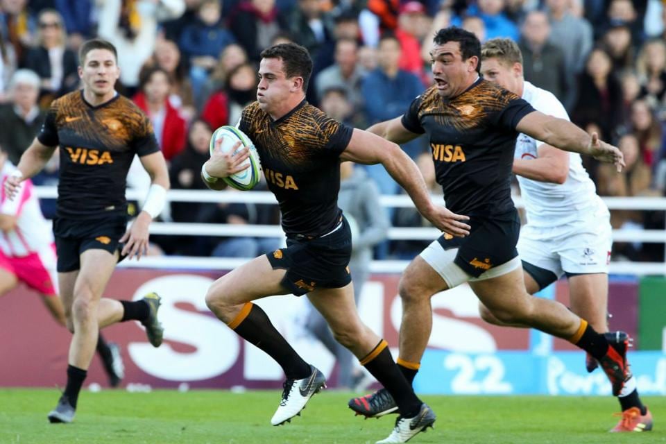 Jaguares en acción en el Super Rugby 2019.