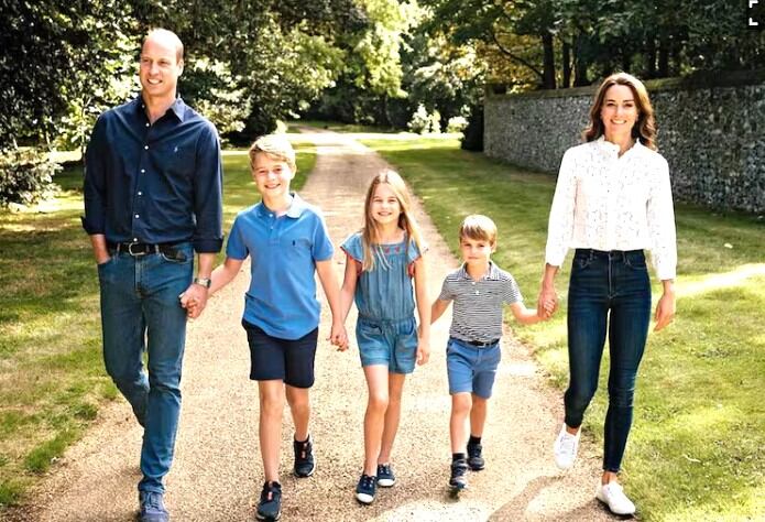 Los príncipes de Gales, en una de sus últimas publicaciones en redes sociales. (Foto:  Kensington Palace)