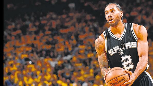 Leonard supo ser el MVP de las Finales en 2014, cuando San Antonio conquistó su último anillo.