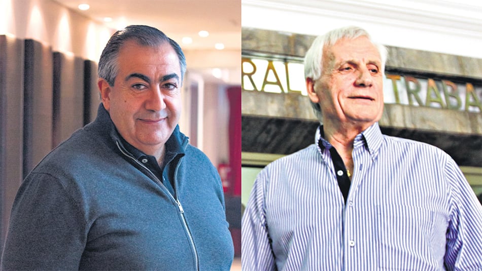 El triunviro Héctor Daer y el metalúrgico Antonio Caló, a favor de Unidad Ciudadana.