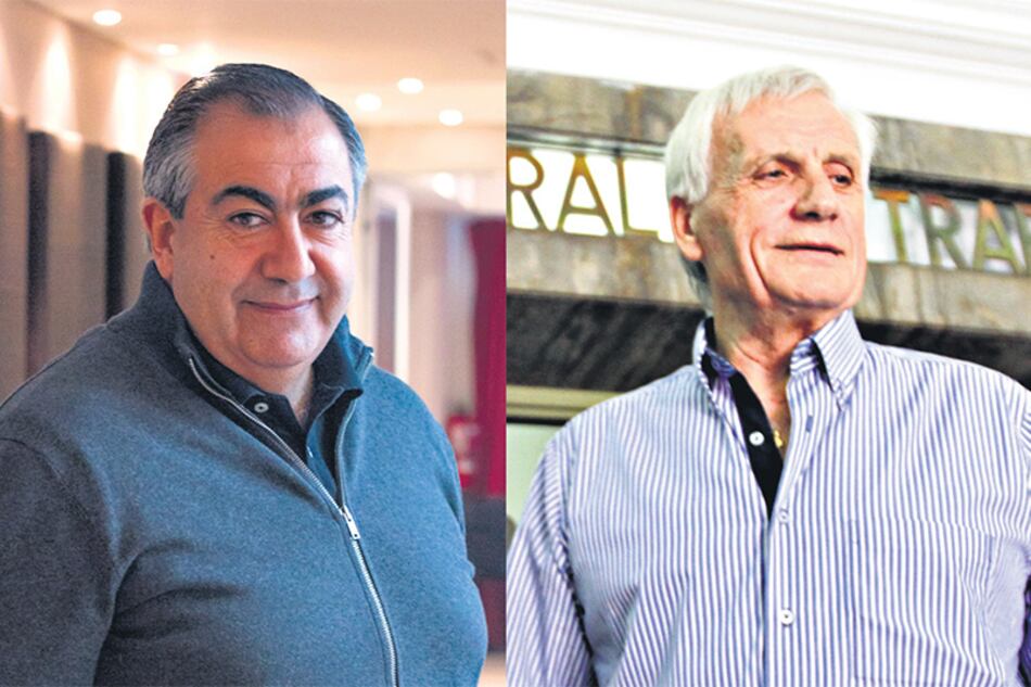 El triunviro Héctor Daer y el metalúrgico Antonio Caló, a favor de Unidad Ciudadana.