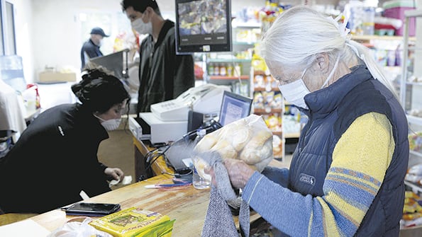 El intendente pidió que los habitantes usen barbijos.
