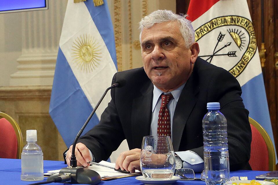 El secretario de justicia provincial Gabriel Somaglia. 
