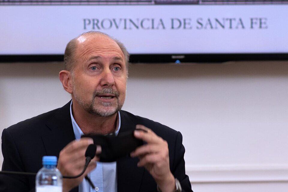 Omar Perotti, gobernador de Santa Fe.
