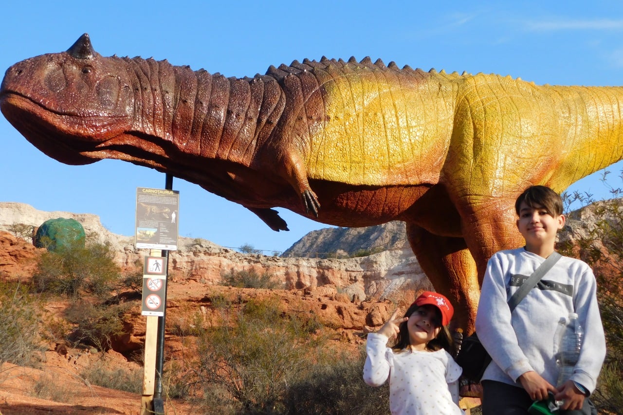 Parque de los Dinosaurios, Sanagasta.