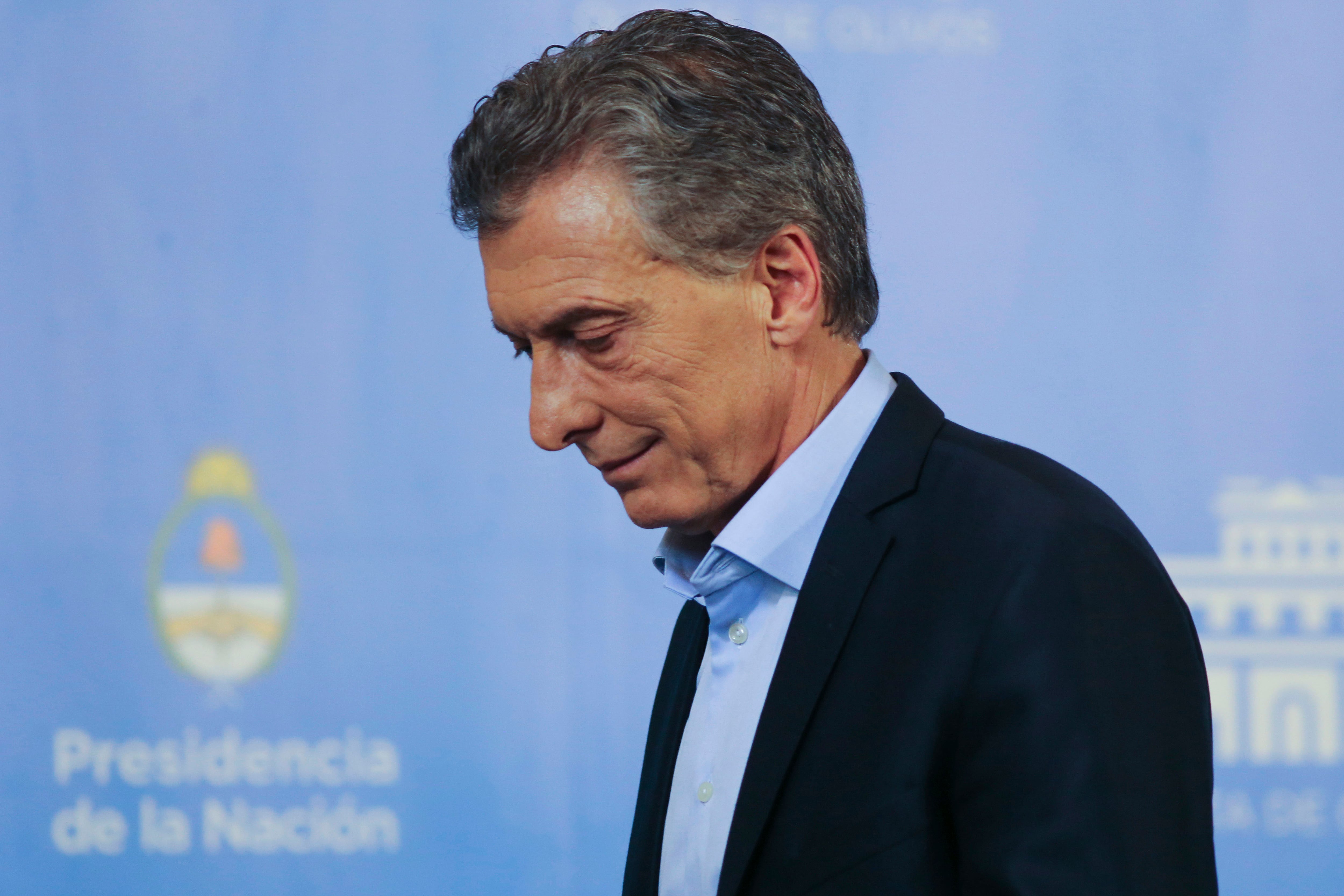 El Presidente Mauricio Macri.