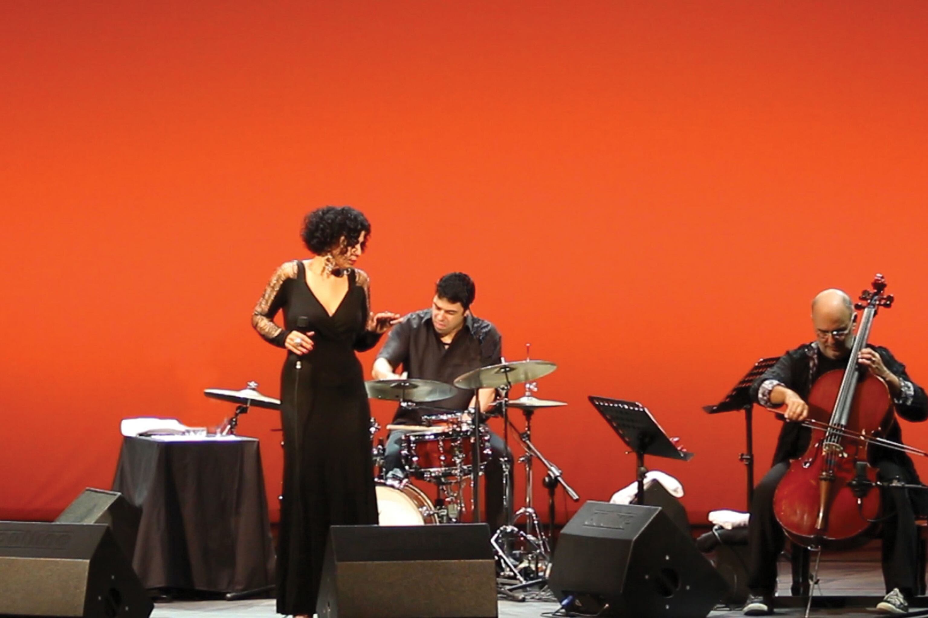 Lula Galvao, Paula Morelenbaum, Rafael Barata y Jaques Morelenbaum.