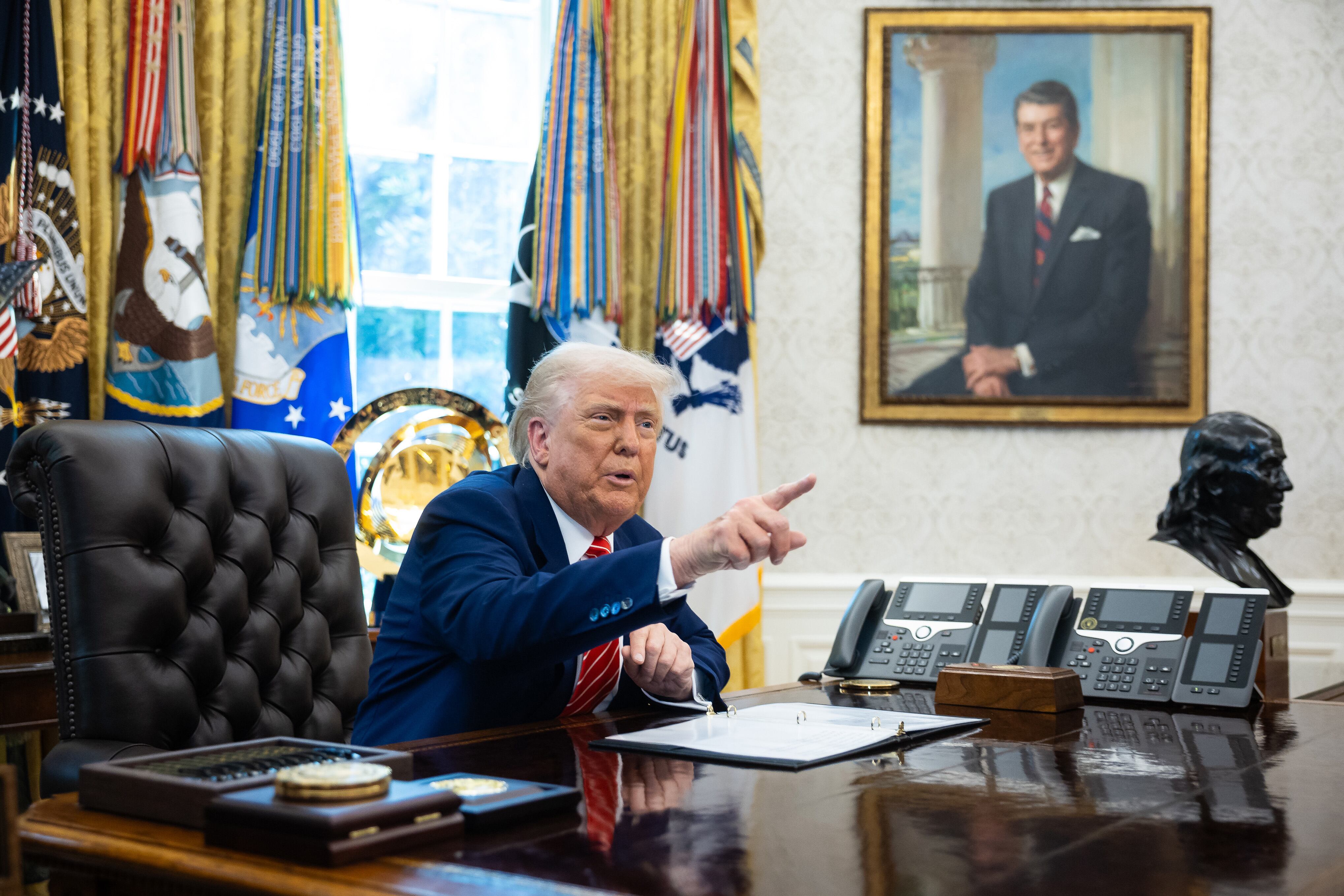 Donald Trump, presidente de Estados Unidos.