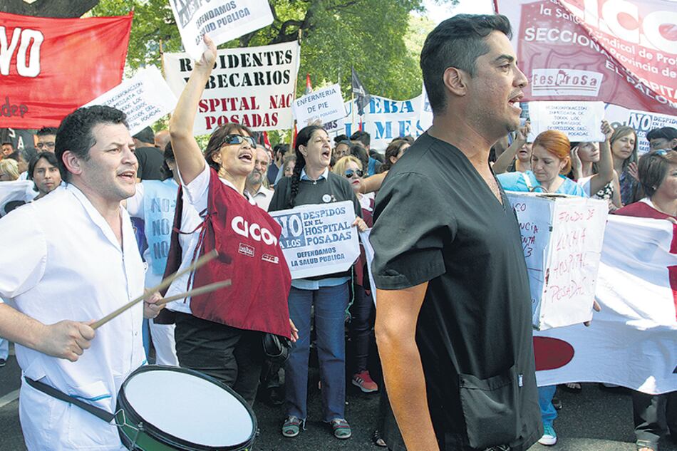 Los trabajadores del Posadas realizaron ayer el segundo paro.