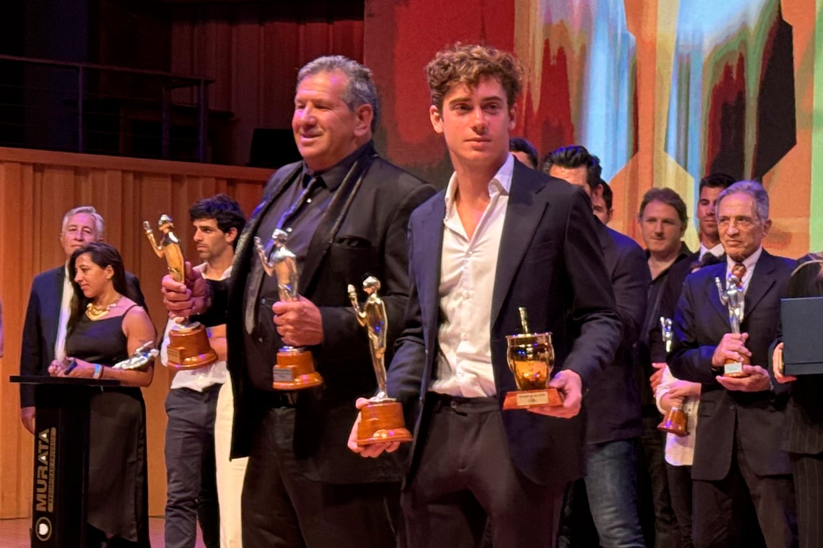 Franco Colapinto recibió el Olimpia de Oro al igual que Dibu Martínez.