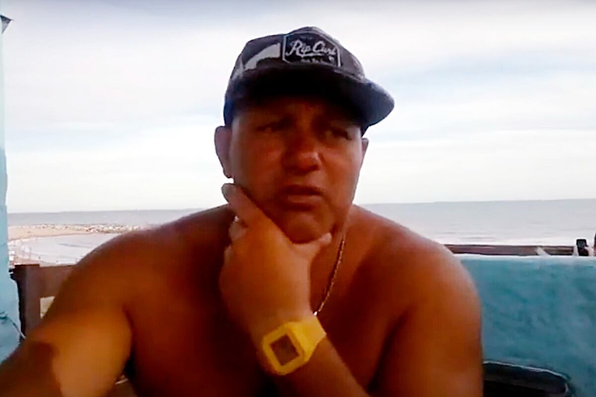 Daniel Pezzente, rugbier y surfista.